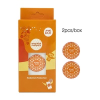 2pcs 2000cc EMF Quantum Science Shield Stickers Personnalisés 26mm pour Téléphones Mobiles Ordinateurs Portables Ordinateurs Fourniture de Santé