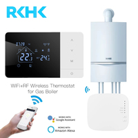 Termostato de Calefacción por Suelo Radiante RKHK, Programable por WiFi, Ahorro de Energía, Control de Calefacción y Refrigeración, Certificado CE RoHS