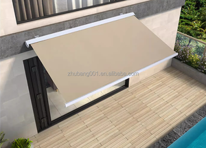 Auvent motorisé à cassette complète haut de gamme pour l'extérieur, bras repliable, couverture de terrasse rétractable, télécommande électrique, alliage d'aluminium - Product Image 6