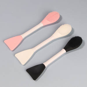 แปรงมาส์กซิลิโคน<span class=keywords><strong>แบบ</strong></span>สองป<span class=keywords><strong>ลาย</strong></span>อเนกประสงค์แปรงทําความสะอาดใบหน้าเครื่องมือทําความสะอาดจมูกแปรงมาส์กความงาม - Product Image 5