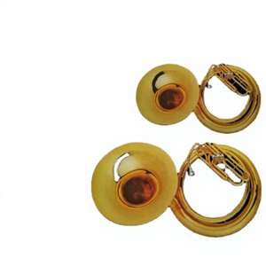 Professionnel B Plat En Laiton Laqué Or Soleil Trompette Susa Basse <span class=keywords><strong>Trombone</strong></span> Instrument En Gros <span class=keywords><strong>Tuba</strong></span> pour Jouer - Product Image 1