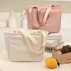 2022, оптовая продажа, модная водонепроницаемая изолированная сумка из алюминиевой фольги, переносная Термосумка для хранения еды для пикника, сумка-холодильник