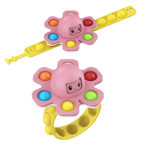 Bracelet à l'effigie des personnages de pieupes, accessoires de poignet, poussoir, Popper, Fidget Spinner - Product Image 2