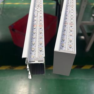 Éclairage mural intérieur moderne pour bureau, installation à clipser, <span class=keywords><strong>profil</strong></span> LED personnalisé, intensité réglable, garantie 5 ans - Product Image 4