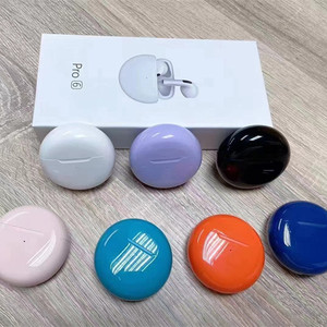 Pro6 Wireless Earbuds Mini <b>Bluetooth</b> Touch Control Sports Headphones With Type C Charging For Gaming And Running - Product Image 1