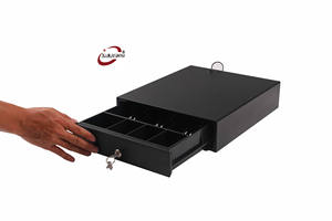 Металлический корпус ручной кассовый аппарат 300 мм Размер touch open pos денежный ящик мини - Product Image 4