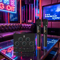 Système de microphone sans fil BT 16 canaux UHF pour karaoké et home cinéma, avec réverbération, pour Smart TV, PC, amplificateur et récepteur - Modèle phare
