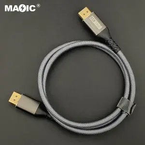 New Design Gold Plated Display Port Cable 4K 60Hz DisplayPort to DisplayPort Cable for Laptop PC TV and Gaming Monitor