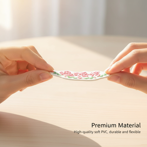 Irregular Shape 3D Acrylic Sticker With Chinese Text "Meet Love" For Gift Craft Decorative Label - Product Image 2
