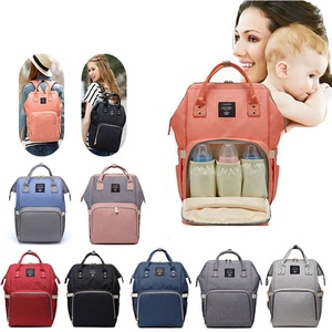 Mamá bebé <span class=keywords><strong>embarazada</strong></span> bolsa USB bolsa cuidado del bebé <span class=keywords><strong>de</strong></span> gran capacidad mochila bolsa <span class=keywords><strong>de</strong></span> pañales - Product Image 1