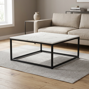 Mesa de acento de Metal de forma cuadrada de alta calidad hecha a mano superventas nuevo diseño acabado de moda muebles de sala de estar mesa auxiliar - Product Image 4