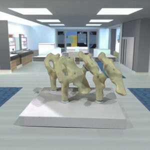Modelo Anatómico de Cadera y <span class=keywords><strong>Rodilla</strong></span> Artrítica de 4 Etapas, Esqueleto de PVC, Modelo de Ciencia Médica para Educación Médica y Demostración - Product Image 1
