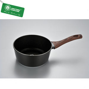 <span class=keywords><strong>Ollas</strong></span> de Cocina Antiadherentes de Aluminio con Asa de Madera de <span class=keywords><strong>Granito</strong></span>, Juego de Cacerolas - Product Image 6