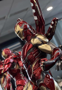 Estatua de Resina de Iron Man MK85 de Marvel Avengers <span class=keywords><strong>Endgame</strong></span>, Figura Coleccionable de Alta Definición con Luz LED, Decoración para el Hogar - Product Image 5