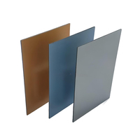 Paneles Compuestos de Aluminio (ACP) con Revestimiento de PVDF Resistente a la Corrosión y Grosor Personalizado, Láminas ACM para Construcción