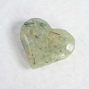 Oferta Especial: Piedra de Prehnita Natural en Forma de Corazón, Cristal Curativo, Piedra de Palma, Gema para Decoración del Hogar, Adornos de Cristal - Product Image 4