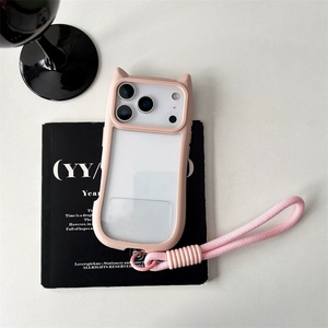 เคสโทรศัพท์กันกระแทกหนาพิเศษ ลายหูแมวน่ารักแบบ 3 มิติ สำหรับ iPhone 17 16e 16 Pro 15 Pro Max - Product Image 3