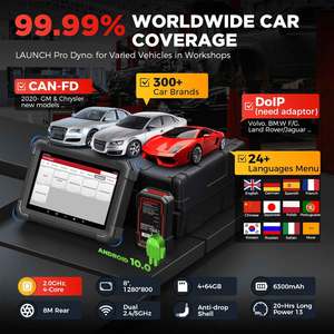 X431 PRO DYNO 2025 Actualizado, Herramienta de Diagnóstico Bidireccional, Codificación, Pruebas Activas, Todos los Sistemas, FCA AutoAuth, X431 PRO DYNO, X431 - Product Image 1