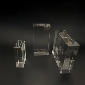 Cubo de Cristal K9 Pulido Hecho a Mano al por Mayor para Grabado Láser 3D, Tamaño Personalizable, Recuerdo para Eventos, Decoración del Hogar - Product Image 6
