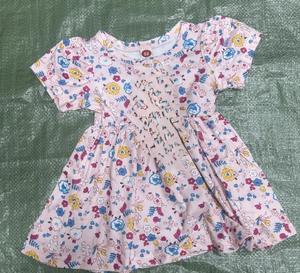 时尚风格批发儿童连衣裙女童服装库存夏季 Ropa De Bebe，随机混装销售儿童连衣裙 - Product Image 4