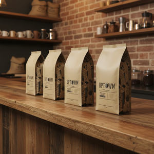 ถุงกาแ<span class=keywords><strong>ฟ</strong></span>คราฟท์เกรดอาหารย่อยสลายได้ 100% แบบกำหนดเอง พิมพ์กราเวียร์ มีฐานข้างตั้งได้ <span class=keywords><strong>ป</strong></span>ิดผนึกด้วยความร้อน ก้นสี่เห<span class=keywords><strong>ล</strong></span>ี่ยม PLA+PBAT - Product Image 4