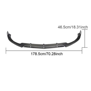 Lame de pare-chocs avant en fibre de carbone de haute qualité style B pour <span class=keywords><strong>Mercedes</strong></span> Benz Classe <span class=keywords><strong>C</strong></span> W205 C63 <span class=keywords><strong>AMG</strong></span> 2015-2018 – Amélioration du kit carrosserie - Product Image 6