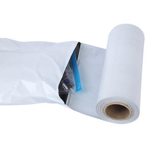 Rouleaux de sacs à soufflets latéraux en <span class=keywords><strong>nid</strong></span> <span class=keywords><strong>d</strong></span>'<span class=keywords><strong>abeille</strong></span> PLA+PBAT biodégradables pour l'emballage de cadeaux floraux et le rembourrage protecteur pour couches - Product Image 2