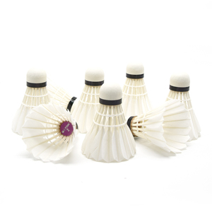 Balles de <span class=keywords><strong>badminton</strong></span> avancées en plumes d'oie les plus durables, entraînement, 12 balles par baril - Product Image 2