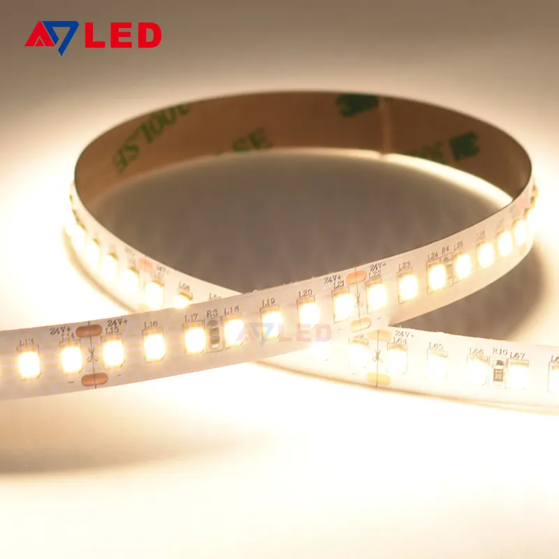 Tira de luces LED LUMILEDS 168 LED/M 16.4ft 18 W/m IP20 2700K 3000K 4000K 6500K Certificación CE para proyecto