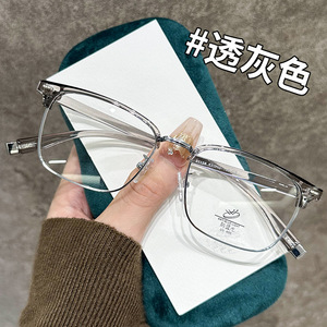 Gafas Ópticas de Media Montura 31138, Montura Ancha, Protección Contra Luz Azul, Lentes de PC Unisex, Origen Taizhou - Product Image 5