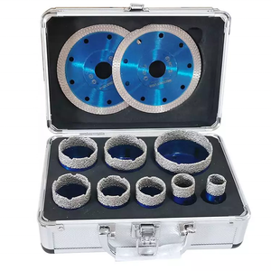Khô chân không brazed kim cương khoan lõi bit thiết lập/kim cương lỗ Cutter Bộ dụng cụ/Gốm gạch rỗng Granite lõi bit thiết lập - Product Image 4