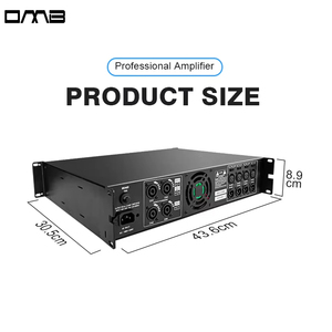 Pfa8000m Hot Xu Hướng Sản Phẩm 4-Kênh 6000W Khuếch Đại Công Suất Với Công Suất Biến Khuếch Đại Công Suất 3000 - Product Image 5