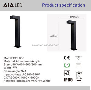 Mới Trung Quốc bãi cỏ đèn xuống ngoài trời biệt thự sân đèn bollard ánh sáng hiện đại đơn giản bộ phận tại chỗ cảnh quan chiếu sáng - Product Image 2