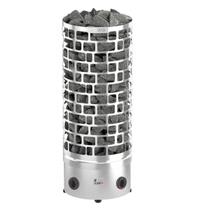 Calentador de sauna de capacidad de calentamiento rápido de acero inoxidable redondo Aries para sala de sauna de tamaño pequeño y mediano 4,5-18kw - Product Image 3
