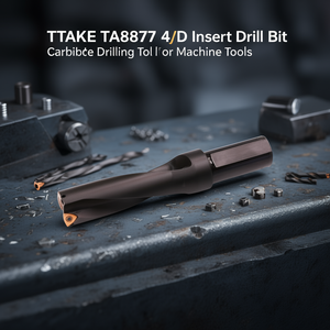 Foret à plaquettes en carbure TTAKE TA8877 4xD pour machines-outils - Product Image 3
