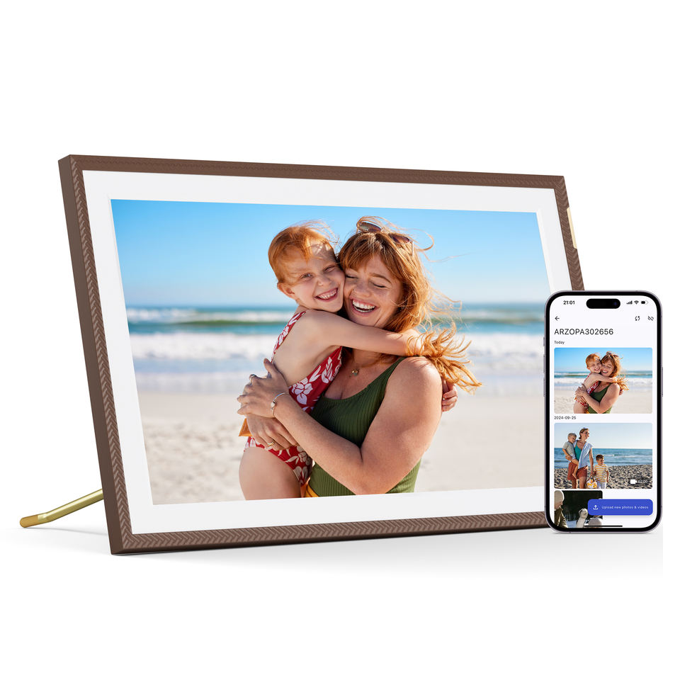 Arzopa D15 Digital Photo Frame - Smart, Touchable, and Versatile