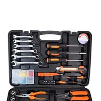 Ensemble d'outils à main professionnels en acier au carbone de 72 pièces, kit de mécanique multifonctionnel pour la maison, outils de réparation de quincaillerie complets pour la maison