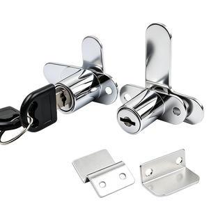 Serrure de porte double Jin Aoding, verrou rotatif en alliage de zinc pour armoire en bois, protection de sécurité pour tiroir - Product Image 5