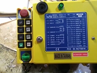 Saga-K2 8 boutons Double vitesse industrielle sans fil Radio grue commutateurs de télécommande palan pont aérien contrôleur de grue