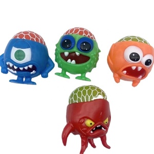 Wholesale Stress Relief <b>Ball</b> Monster Squishy Toy Halloween Rubber Grape <b>Ball</b> Fidget Toys Sensory Kid Toy <b>Squeeze</b> - Product Image 4