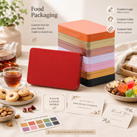 Boîtes en métal personnalisées en gros avec couvercle pour aliments, thé, café, matcha, gâteaux, biscuits – Fournisseur en gros en vrac