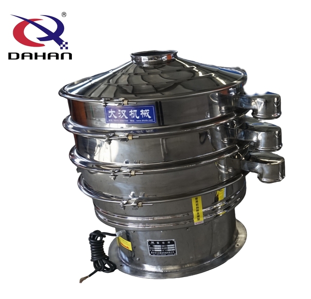 Full Stainless Steel Rotary Vibrating Screen for Fine Chemical Powder Separation