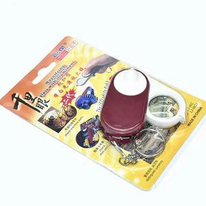 Loupe à main pliable en plastique avec lumière LED Clairvoyance, zoom 10x, source de lumière blanche, design portable et clip - Product Image 1