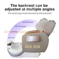 Manucure électrique professionnelle massage robotique chaise de spa pédicure avec bain de pieds luxe moderne aimeigao