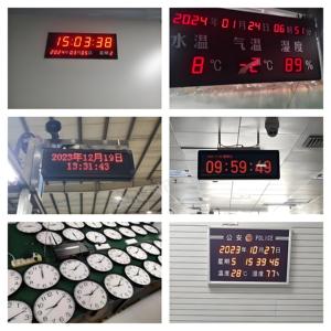 LED 디스플레이가있는 맞춤형 스마트 알람 시계 <span class=keywords><strong>PCB</strong></span> 보드 OEM 디지털 타이머 회로 LED 디스플레이 타이밍 제어 모듈 장치 - Product Image 5