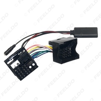 Module de voiture AUX-in, adaptateur audio MP3 pour Fiesta Mondeo MK3 Focus MK2, faisceau de câbles stéréo avec microphone