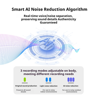 AI Conference Microphone 360 Voice Pickup for Tablet Second Hand Content Creator Mic Wireless Lapel Microphone for Online Class