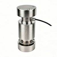Capteur de pesage à compression de type colonne pour pont-bascule numérique MLC405CTA, cellule de charge pour camion, 50 tonnes, précision 0,02 %, 9-12 VDC