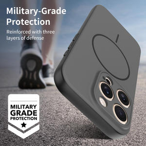 <span class=keywords><strong>Coque</strong></span> de protection robuste antichoc en TPU et PC avec protection d'objectif magnétique pour iPhone 17 16 Pro Max – Vente en gros - Product Image 4