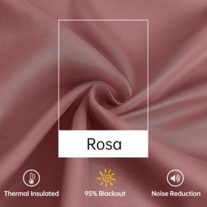 <span class=keywords><strong>Rideaux</strong></span> occultants gris foncé de haute qualité, 190 GSM, à œillets, isolants thermiques, 100 % occultants, <span class=keywords><strong>pour</strong></span> fenêtres - Product Image 6